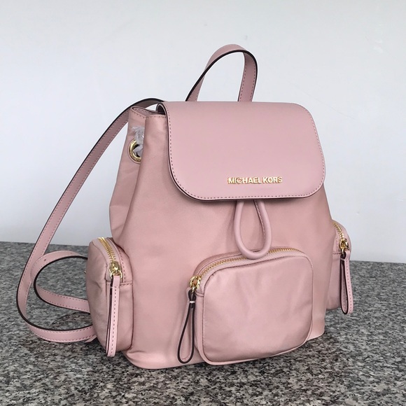 Michael Kors Nylon Blossom cargo med backpack - Picture 2 of 6